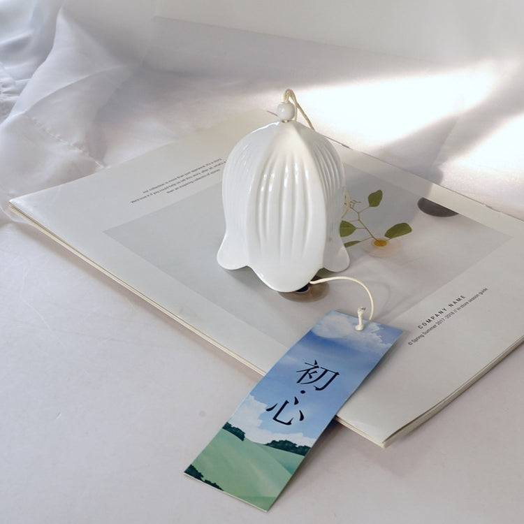 Wind Chimes Orchid Ceramic Ornaments