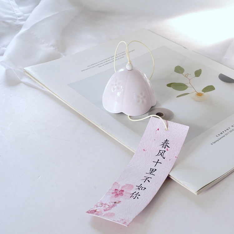 Wind Chimes Orchid Ceramic Ornaments