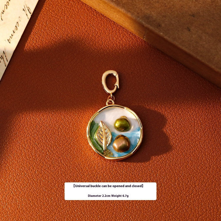 Pearl Flower Necklace Pendants