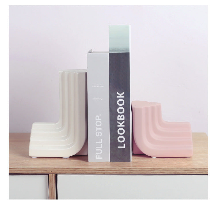 Nordic Modern Minimalist Bookend