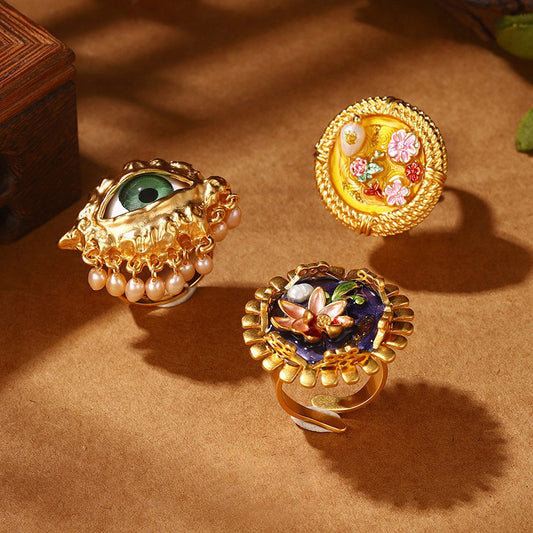 Monet Garden Rings