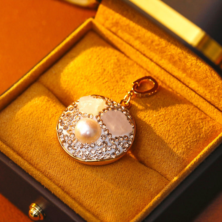 Pearl Flower Necklace Pendants