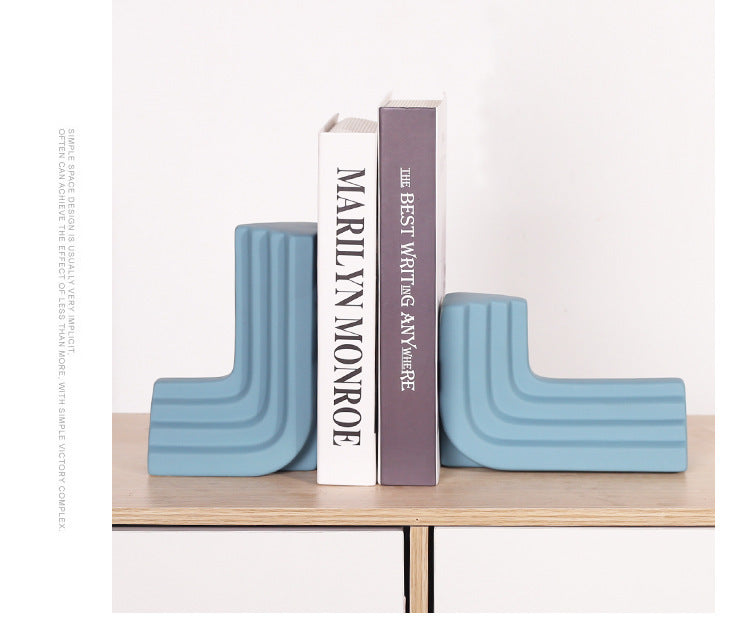 Nordic Modern Minimalist Bookend