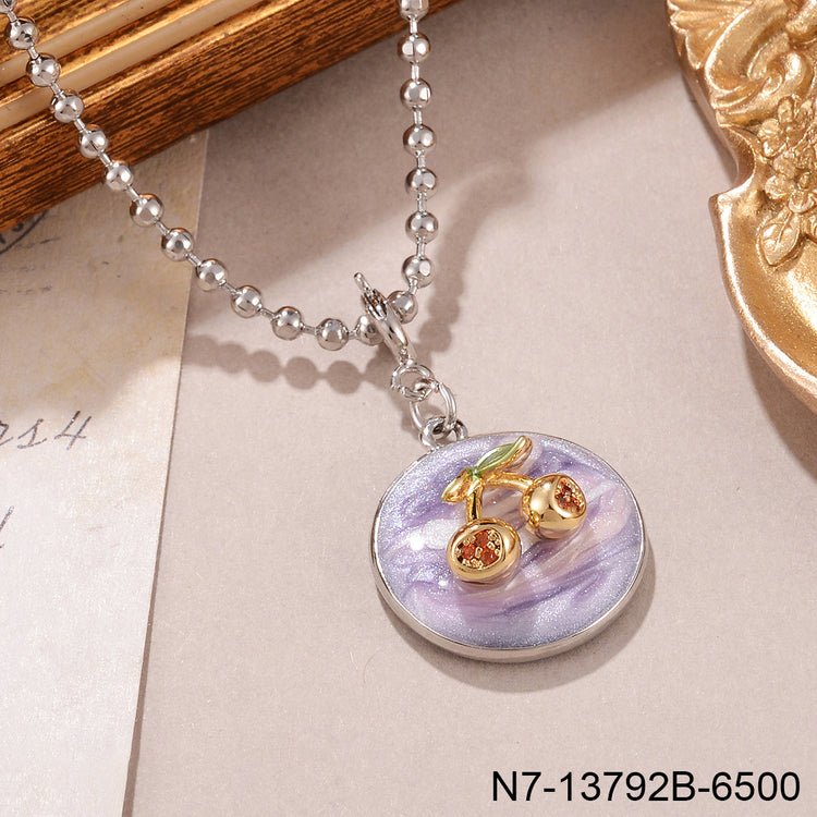 Jardin Monet Pearl Pendant Necklace